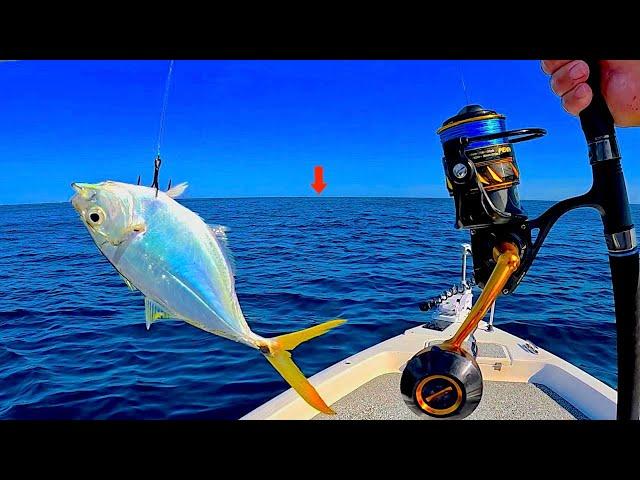 FISHING a LIVE! CRAZY FISH in 80' DEEP When I Caught THIS! *EPIC Results*