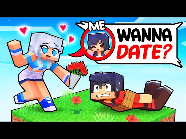 DATING as a CRAZY FAN GIRL in Minecraft!