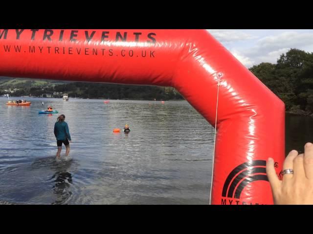 Mr Bob Hudson - Windermere conquered ! Well done my friend