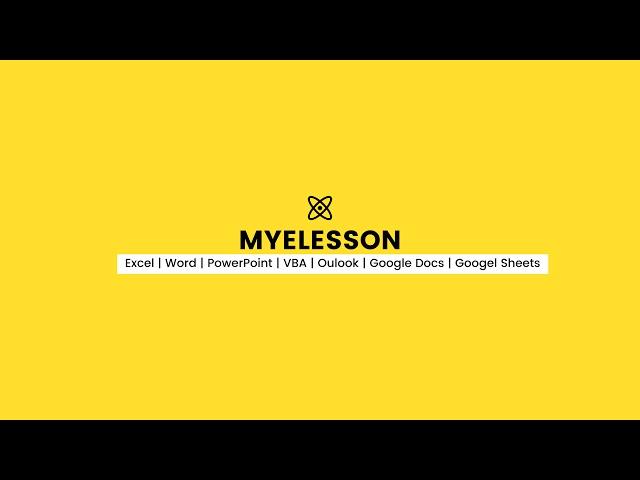 Myelesson Live Online Session