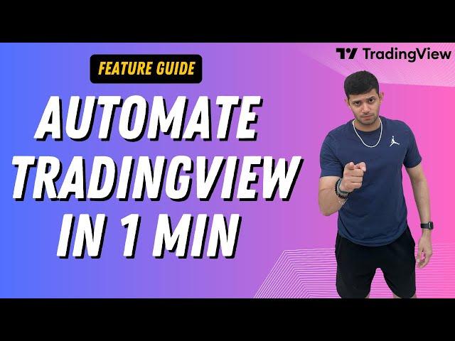 Automate your TradingView Strategy in 5 Easy Steps | Algo Trading India | AlgoTest