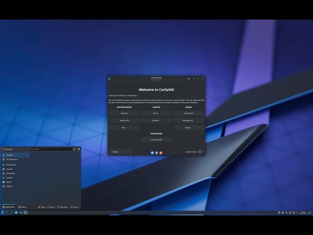 New Release: CachyOS 241221, KDE Plasma/ Blazingly Fast & Customizable - Review in Spanish