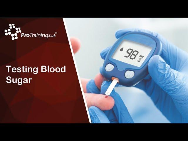 Testing Blood Sugar