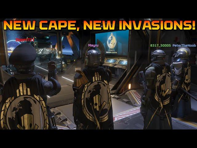 NEW CAPE! NEW MEGACITY SQUID BIOMES! | Helldivers 2