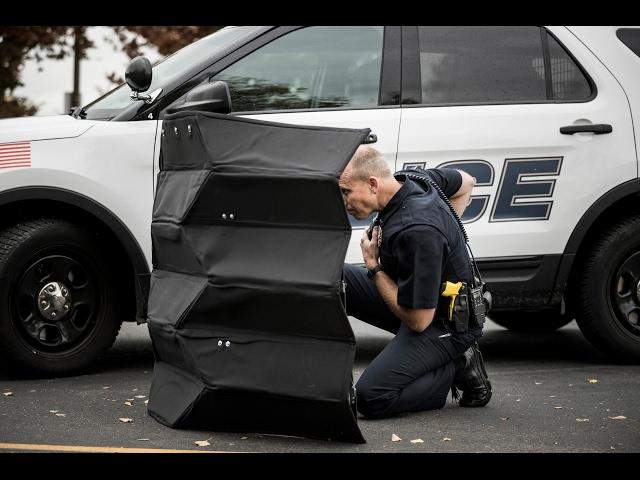 Bullet-proof origami: folding Kevlar shield designed by #BYU mechanical engineers