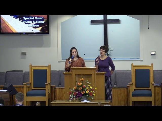 "Who Am I" - Vivian & Elana Hudson @ Union Baptist Church 2019 11 03