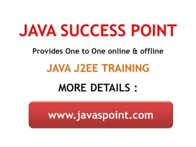 Java Training Institutes in chennai