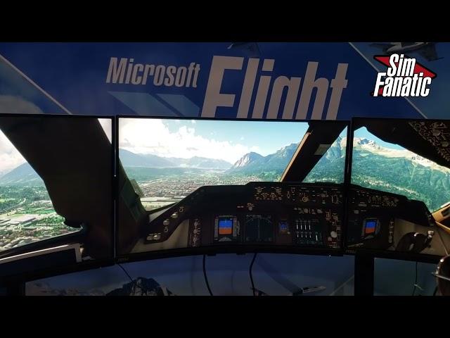 FlightSimExpo 2023 | SimFanatic's 747-800 Landing Challenge in Front of Spectators | #msfs2020