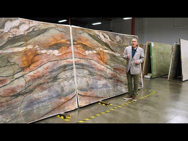 Botanic Blue Quartzite - Exotic Slabs for your Home