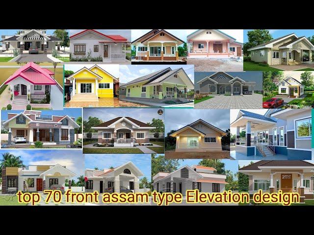 top front assam type house 70 Beautiful design 