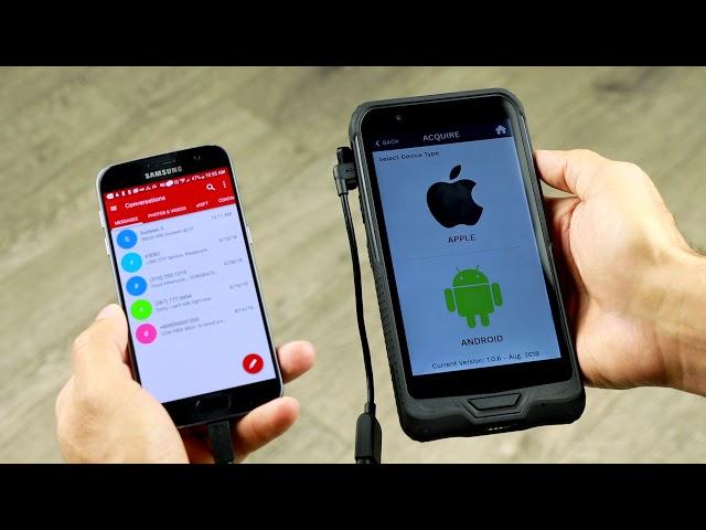 DataPilot 10 cell phone evidence acquisition device for Law Enforcement