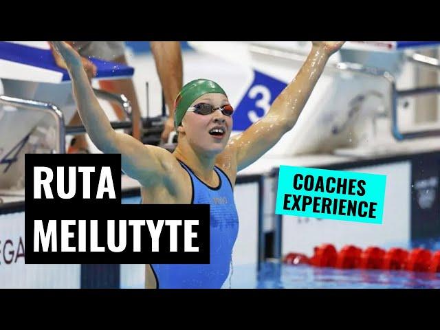 What was it like to coach RUTA MEILUTYTE to Olympic gold?