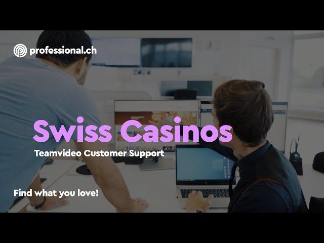 Customer Support im Swiss Casino I professional.ch