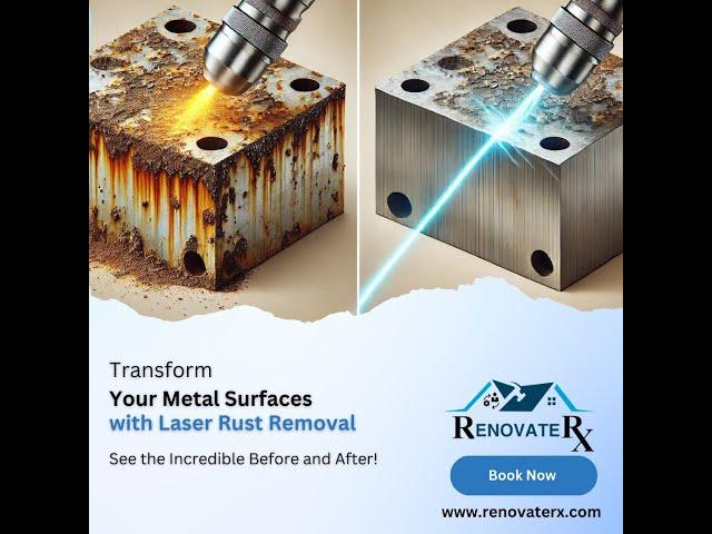 Revolutionary Laser Rust Removal | See Rust Disappear in Seconds!