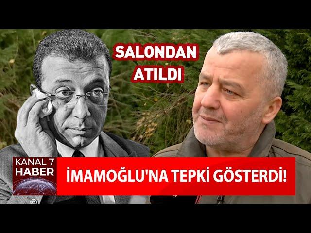 İmamoğlu'na Tepki Gösterdi! Yaka Paça Salondan Atıldı