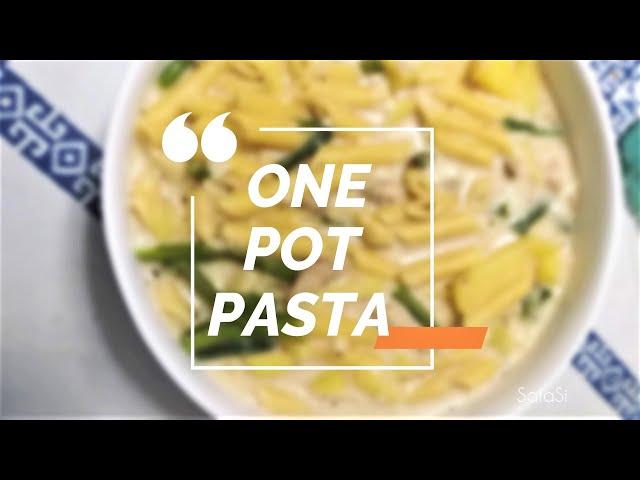 Easy One Pot Pasta Recipe | Creamy Pasta With Potatoes