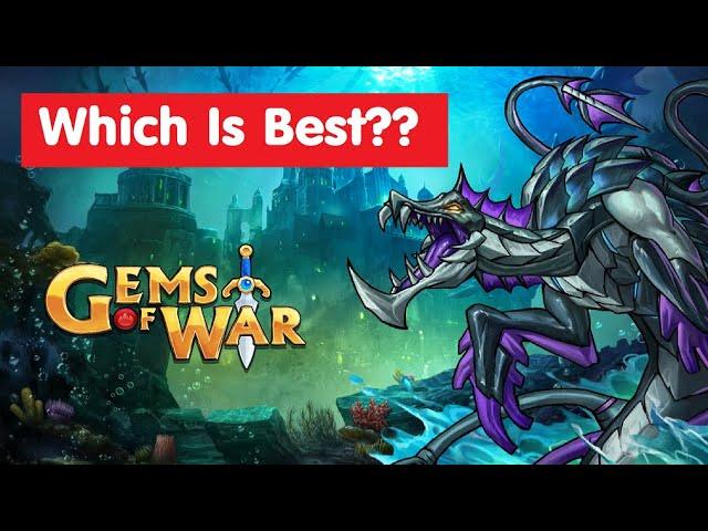 Gems of War What's Good and Bad in the Soulforge?! Megavore? Piscea??