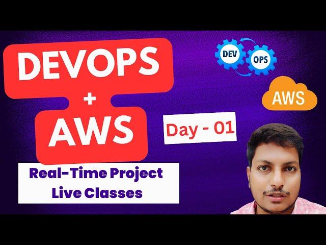 Day-01 : DevOps with AWS Cloud | Live Demo Session for Beginners | Real-Time Hands-On Training