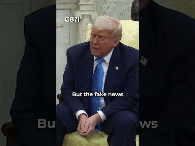 Donald Trump blasts major U.S. networks, labelling them as "fake news" #GBNews