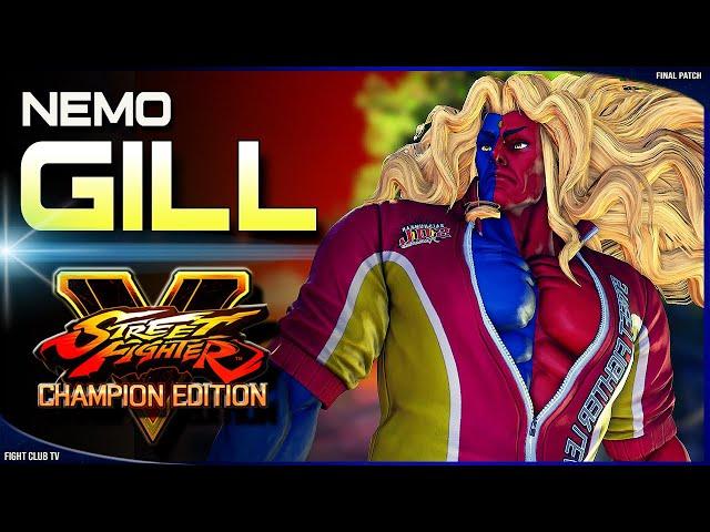 Nemo (Gill)  Street Fighter V Champion Edition • SFV CE