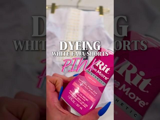 DIY DYE YOUR WHITE FAJA!!! 