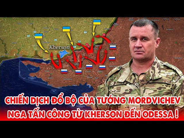 Chiến dịch đổ bộ của tướng Mordvichev, quân đội Nga tấn công dọc Kherson đến Odessa ! - 5P Kiến Thức