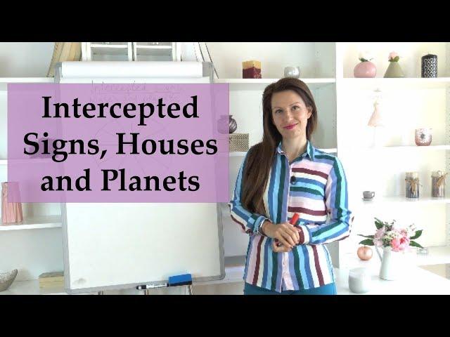 Intercepted Signs, Houses and Planets in The Horoscope | Astrology Tutorial