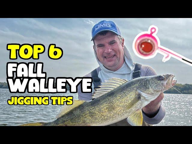 Jigging Fall Walleye Tips