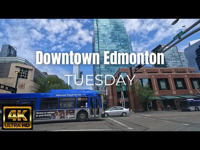 Edmonton | Downtown Edmonton | Driving Tour | Alberta Canada