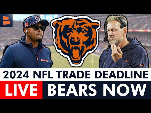 Chicago Bears 2024 NFL Trade Deadline Live