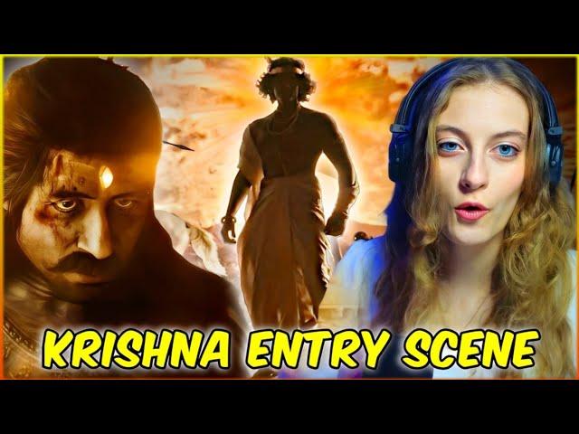 KALKI 2898 AD : INTRO SCENE REACTION | KRISHNA | Russian Girl Reacts