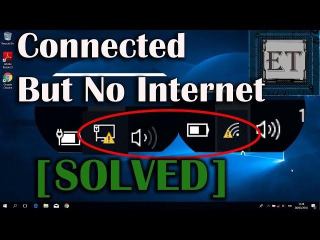 How To Fix WiFi Connected But No Internet Access (Windows 10, 8, 7)