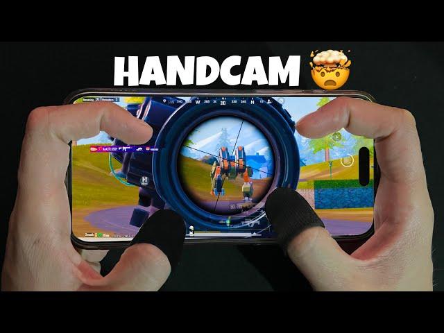 New! HANDCAM 4 Finger + gyroscope İphone 15 Pro MAX Pubg mobile