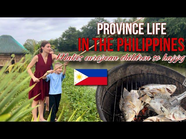 First time Catching and Cooking our lunch together with children in Nueva Ecija, Philippines  