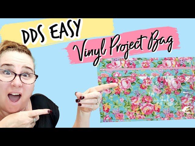DDs Easy Vinyl Front Project Bag With Nicole Reed