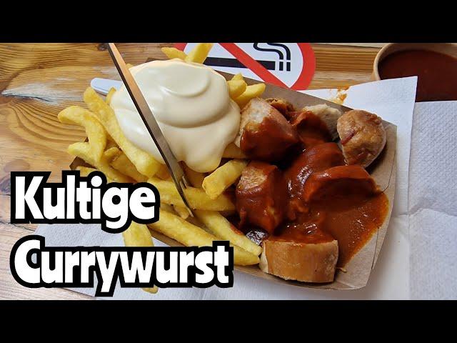 Berühmteste Wurst der Welt: Dönninghaus Currywurst vom Bratwursthaus Bochum Bermudadreieck