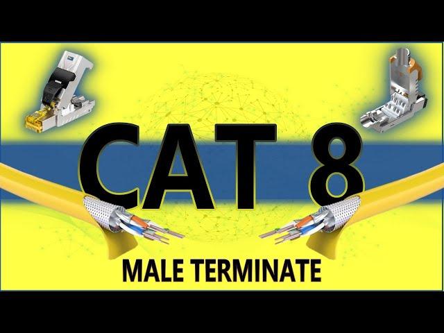 DIY Cat 8 Ethernet Cable - Male Field Termination - Save Money!