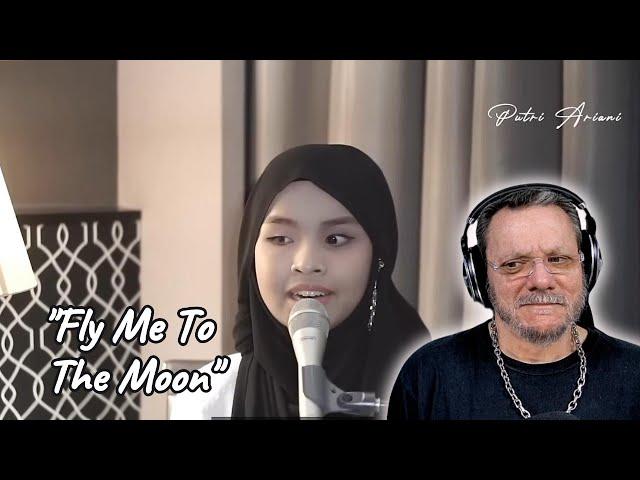 Putri Ariani | Fly Me To The Moon (Frank Sinatra cover) | First Time Reaction.