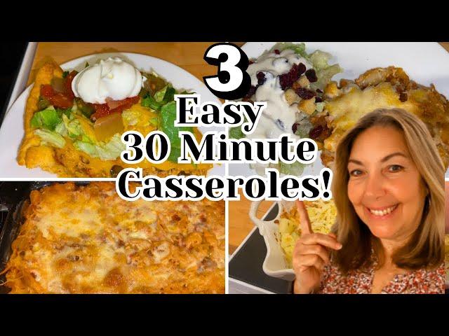 Super Easy Casseroles! Simple Recipes Anyone Can Make!