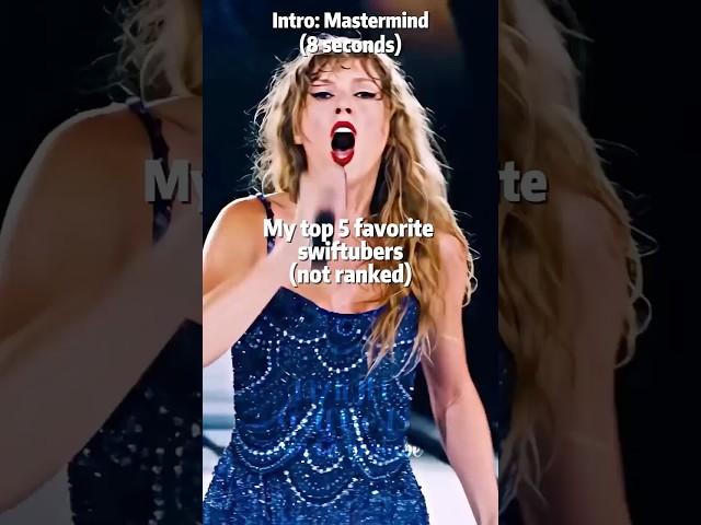My top 5 favorite swiftubers | @daylight.swiftie13 | #shorts #swiftie #fearless #fyp #viralvideo