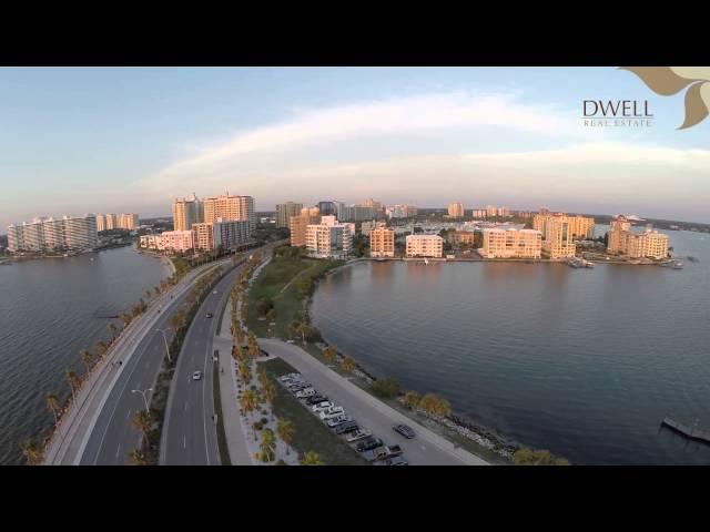 Downtown Sarasota, Florida Drone Video