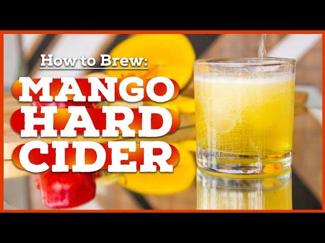 HARD MANGO CIDER [How to Make Cider at Home] 