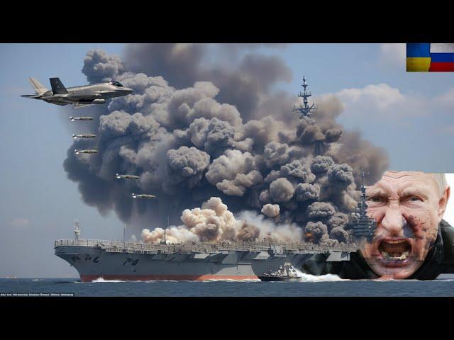 just happened, F-35 bombed a Russian aircraft carrier. Russia surrendered!!