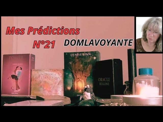 Mes Prédictions N°21