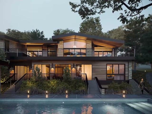 Exterior Rendering by GENENSE CGI #short #shorts #3drendering