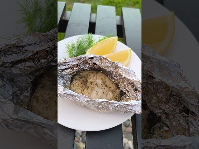 Рыба Макрурус на гриле #шашлык #дача #food #ландшафтныйдизайн #grill #лето #cooking #рецепт