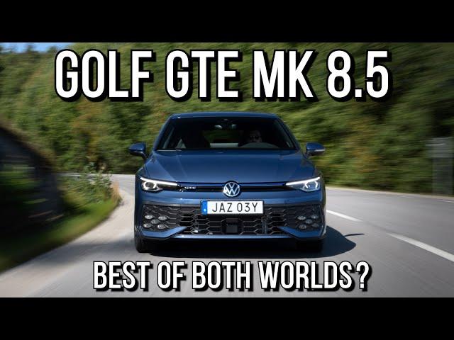 ALL NEW VW GOLF GTE MK 8.5 // PHEV "GOLF-CLASS" LEADER? // REVIEW & TEST DRIVE