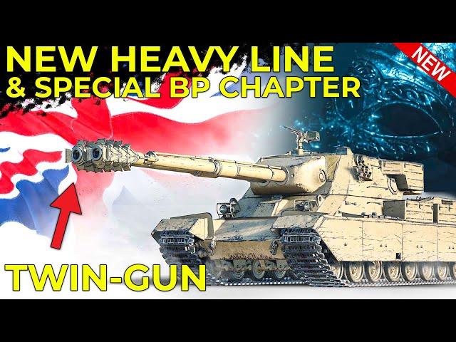 EXTRA Battle Pass Chapter and New British Heavy Line FV230 Canopener | World of Tanks News