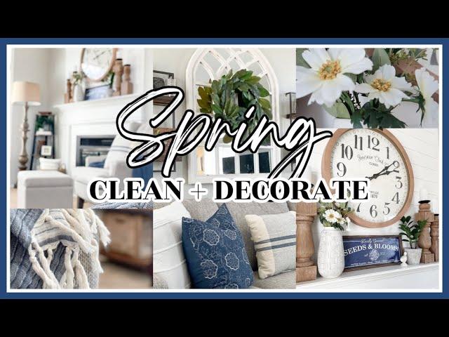 SPRING CLEAN & DECORATE WITH ME 2021 | EARLY SPRING DECORATING IDEAS