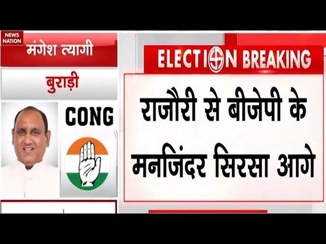 Delhi Election Results 2025 : Rajouri Garden से BJP के Manjinder Singh Sirsa आगे | Delhi Politics